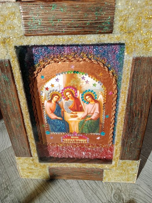 Икона Святая Троица. Икона. Святая Троица.