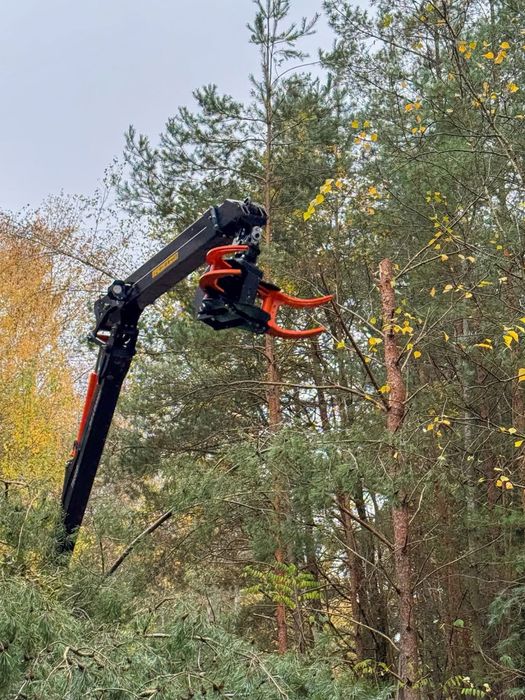 BMF Głowica Scinkowa biomasowa biomasa do Przyczepa Lesna BMF ZurawHDS