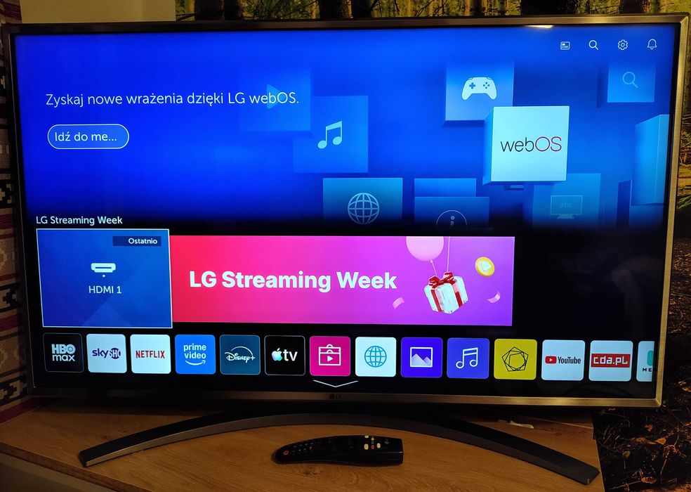 Telewizor LG Smart  4K UHD - 43 cale