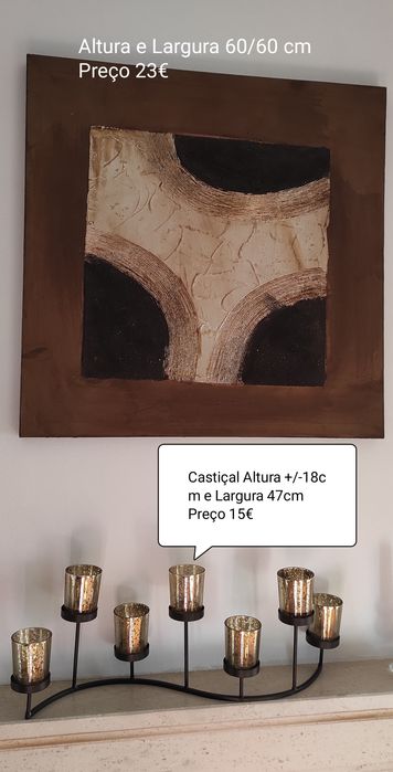 Quadro / Tela castanho