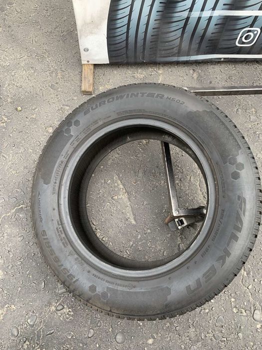 Шини 195/65 R15 пара Falken  2022р зима 7,6мм