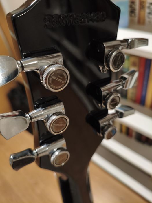 Epiphone SG Standard Ebony Ibg upgraded