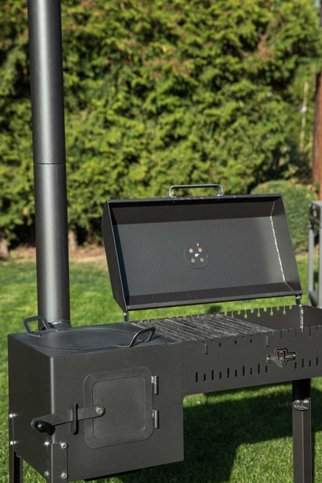 Мангал барбекю з піччю 5мм/12 шампурів, Мангали, грилі та барбекю