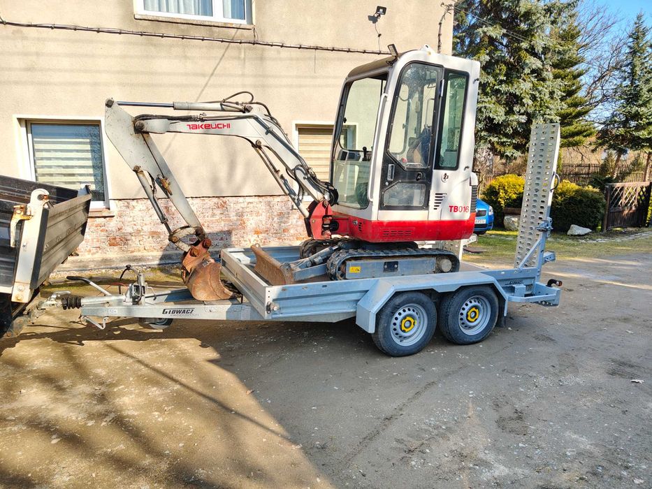Minikoparka Takeuchi TB 016