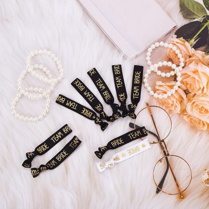 Casamento / despedida de solteira / noivado pulseiras equipa e noiva