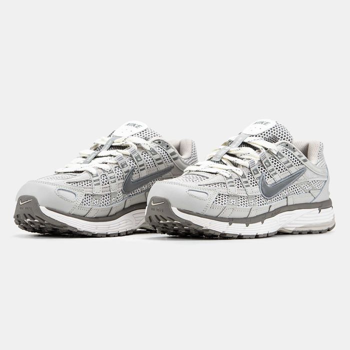 Кросівки Nike P-6000 Premium Silver/Grey Swoosh