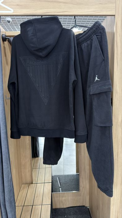 Флісовий Костюм Nike Jordan  Winter Pro Худі Штани Осінь Зима