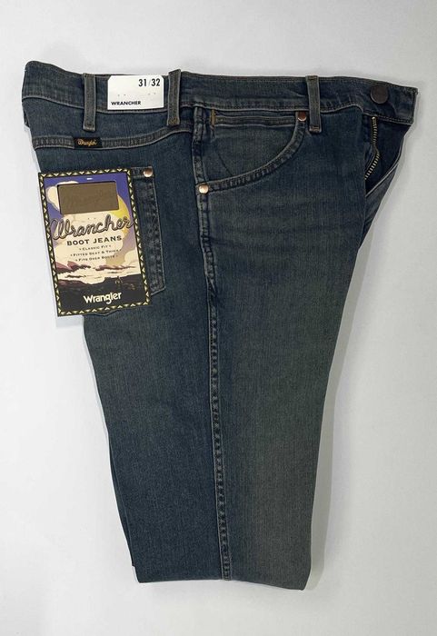 Spodnie męskie jeansy Wrangler Wrancher Faded Bootcut W36 L32