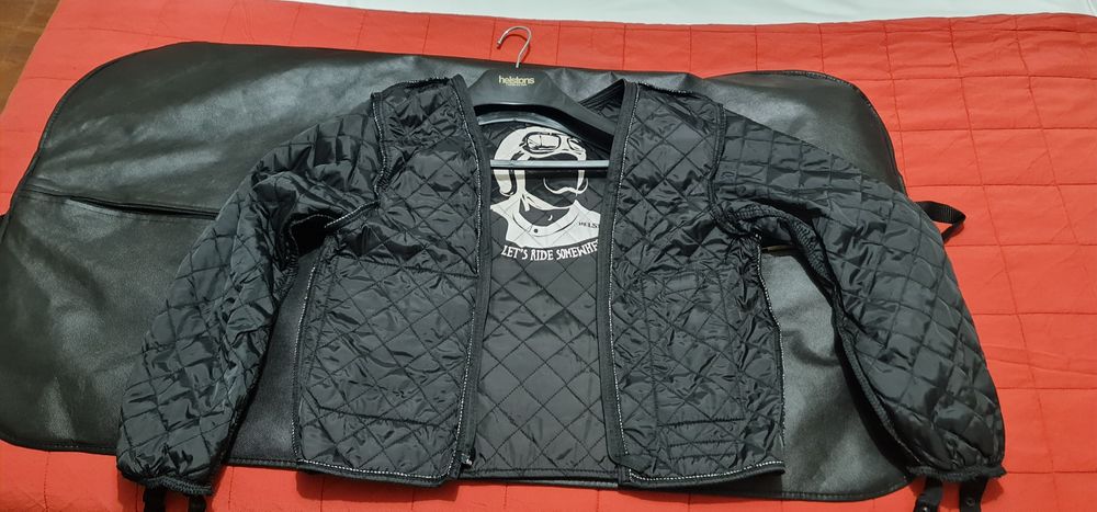 Casaco de mota com proteções.  Novo