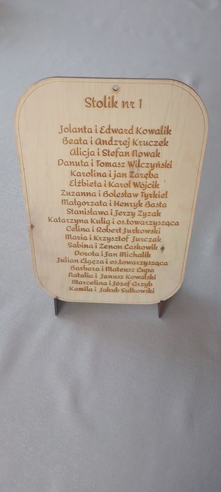 Lista gości weselnych