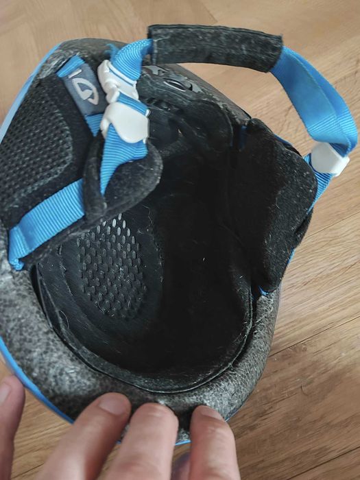 GIRO - kask narciarski - niebieski - M/L - 52-55,5cm