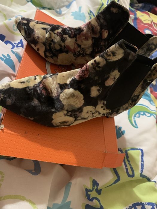 туфлі боти осінь весна велюр 36 розмір