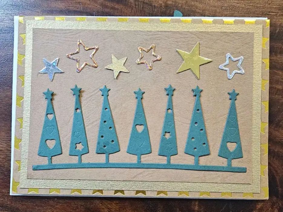 Wykrojnik choinki choinka scrapbooking Boże Narodzenie Święta