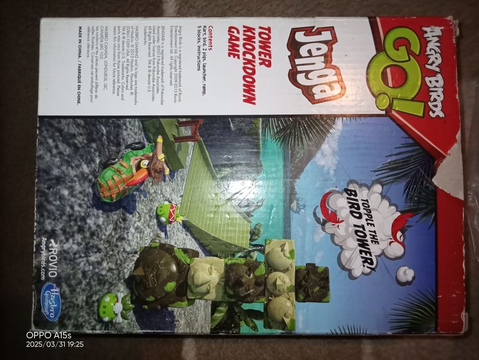 Jenga angry birds GO!
