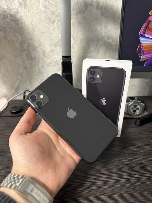iPhone 11 128Gb • Идеал • Гарантия • Без ремонтов • Полный комплект