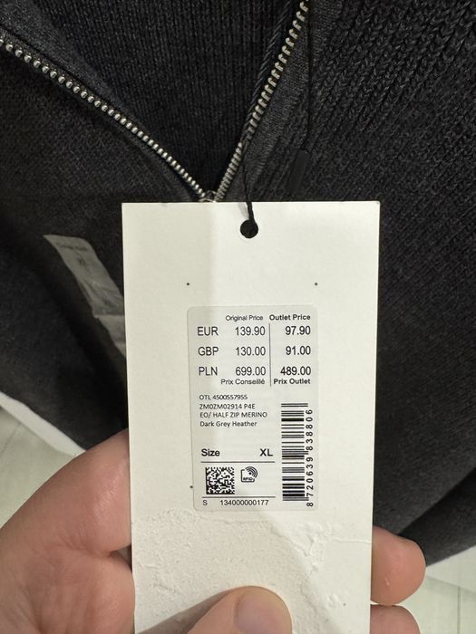 Джемпер Calvin Klein розмір: XL