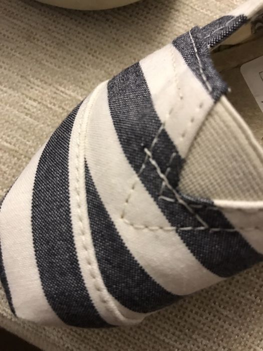 Alpercatas de criança