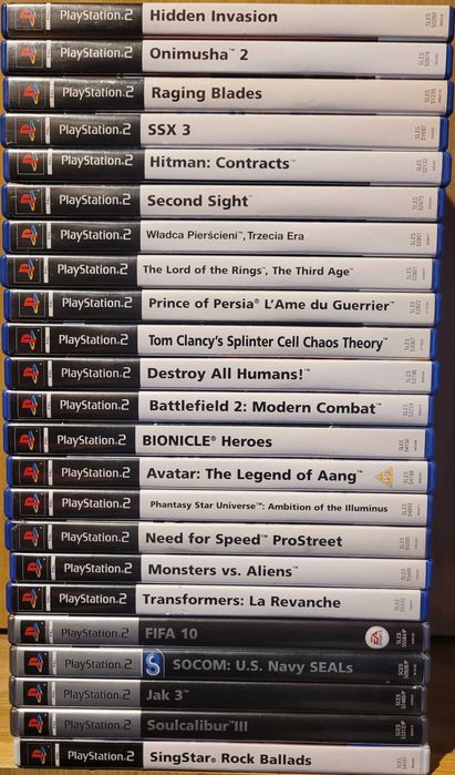 23 gry na PS2 Playstation