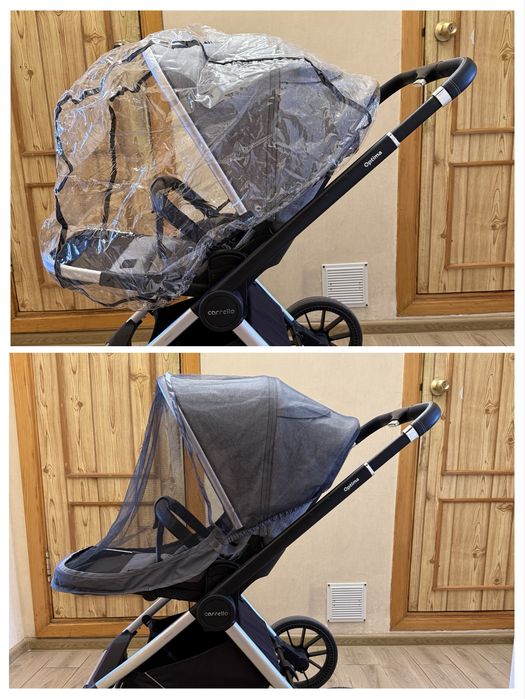 Коляска Carrello Optima 2в1 сіра