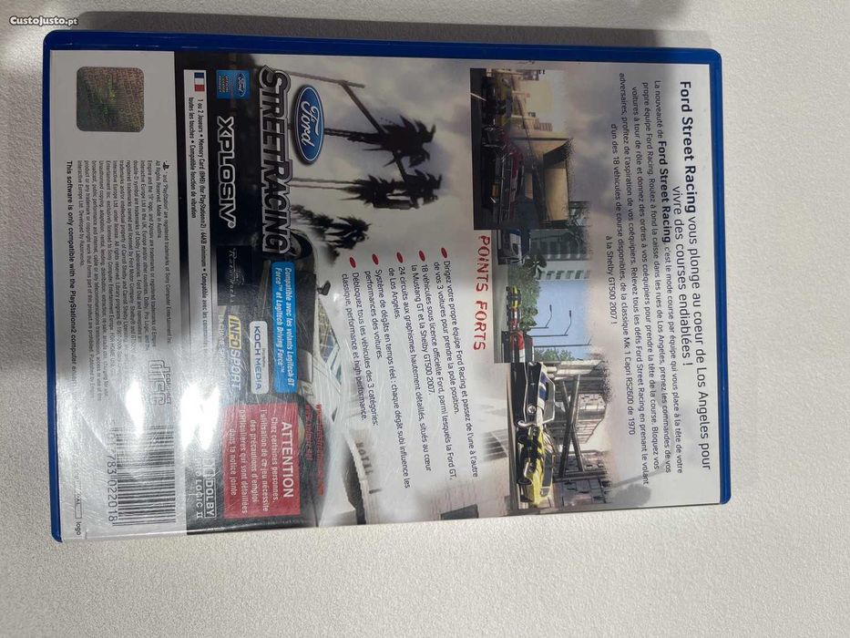 PlayStation 2 Jogo Ford Street Racing