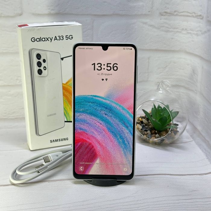 Продам телефон  Samsung A33 5G 6/128Gb NFC в гарному стані
