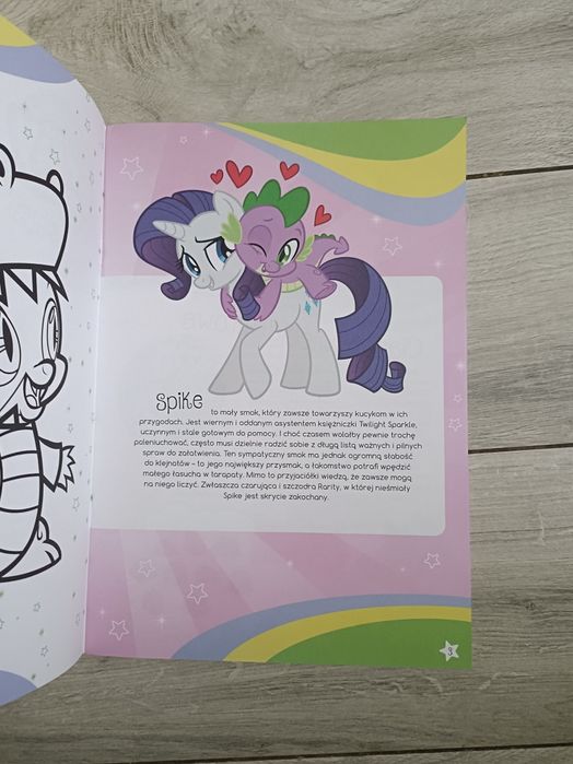 Gazeta nowy magazyn My Little Pony smok Spike domek do składania