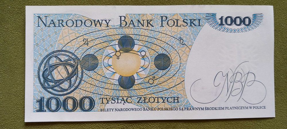 1000 zł Banknot PRL