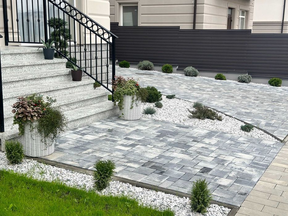 Бруківка від виробника, тротуарна плитка