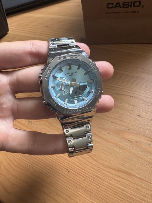 Zegarek Casio G-Shock GM-2110D-2A Tiffany Blue