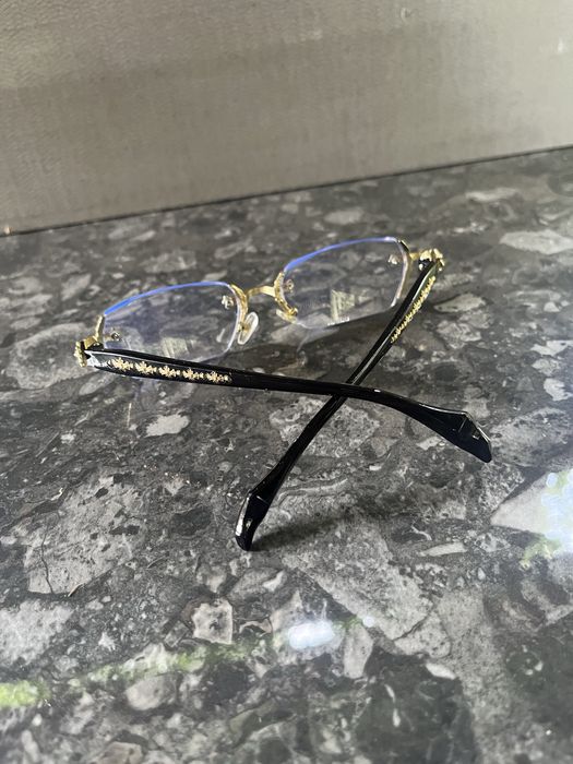 Okulary rimless unisex zerówki w stylu luxury