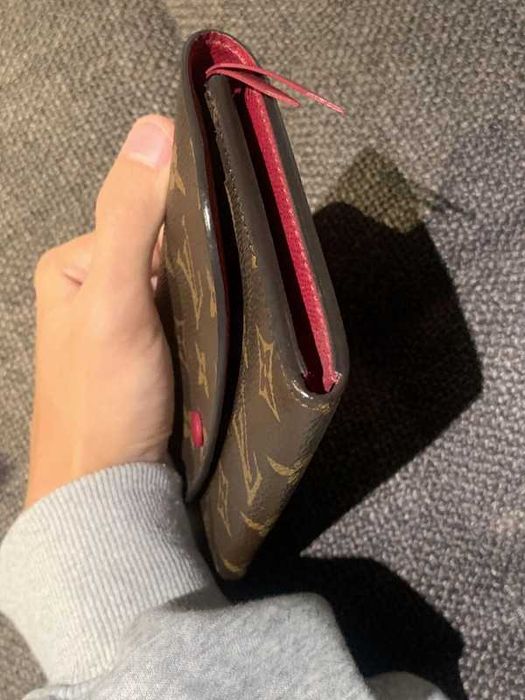 LV classic Monogram bean long wallet