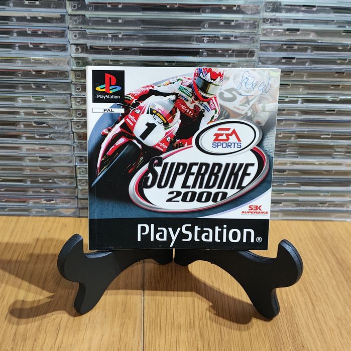SuperBike 2000 Encartes e Manuais Originais PS1