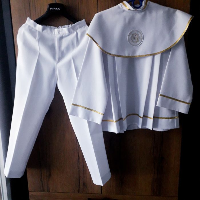 Alba komunijna chłopięce  wraz z butami