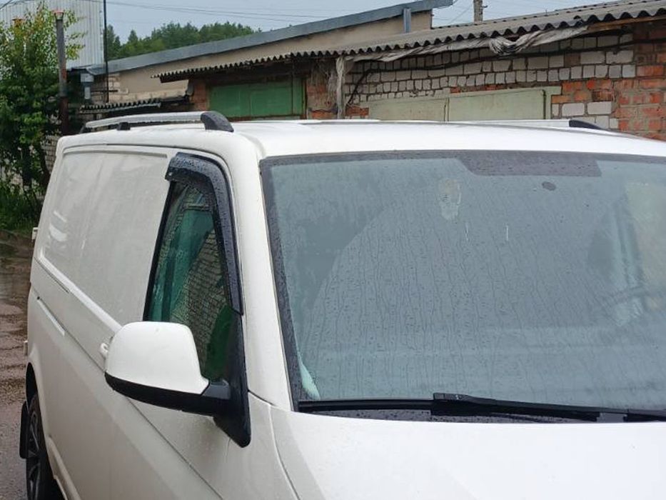 (CAN) Рейлінги Хром для VW Т5 (пластикове кріплення)