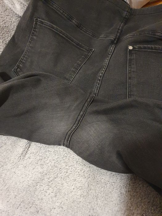Spodnie ciążowe super skinny high rib H&M Mama, XL