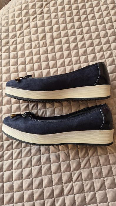 Baleriny r.39 granatowe Clara Barson