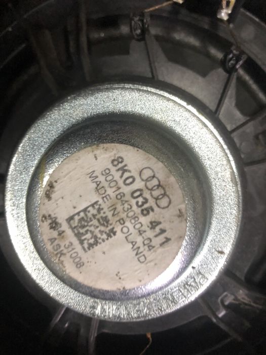 Динамик в дверь задний Audi A4 B8 A5 Q5 8K0035411 8R0035411 динамік