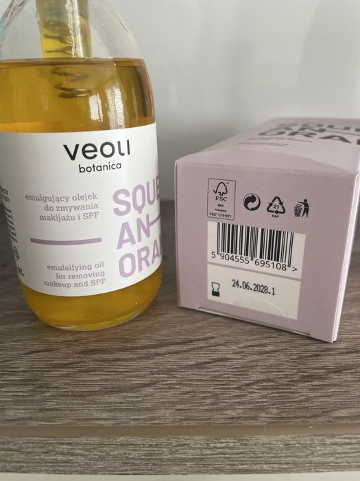 Veli botanice olejek do demakijażu