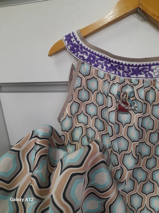 Sukienka 100% jedwab Odd Molly Premium limitowana edycja silk 36 s xs