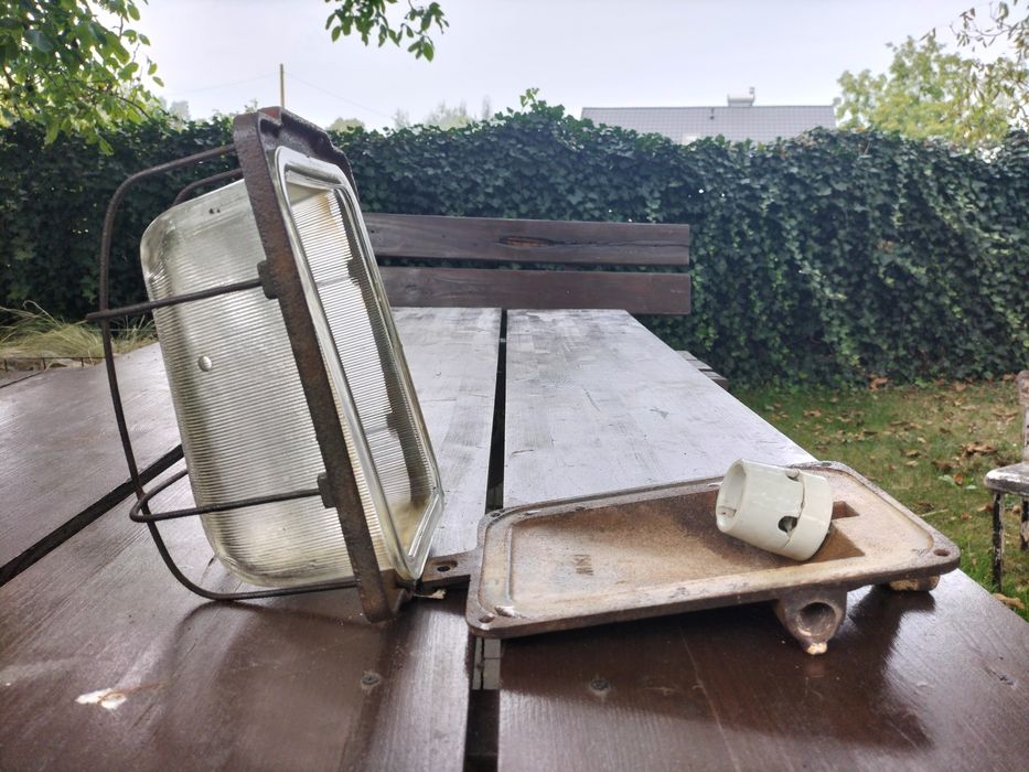 Lampa oprawa kanałowa przemysłowa loft vintage