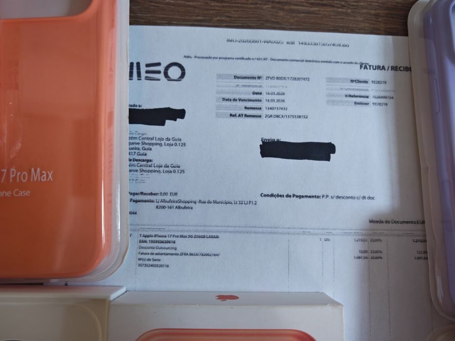 iPhone 17 Pro Max 6.9" 256GB Laranja  Seminovo C/Garantia Aceito Retomas