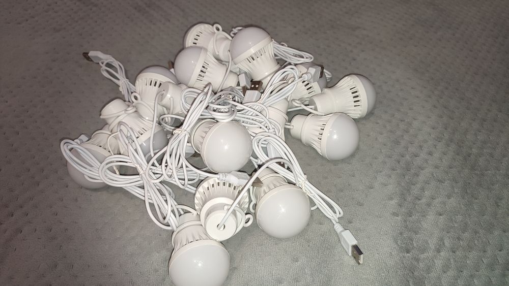 USB лампочка. Лампочка до павербанка.