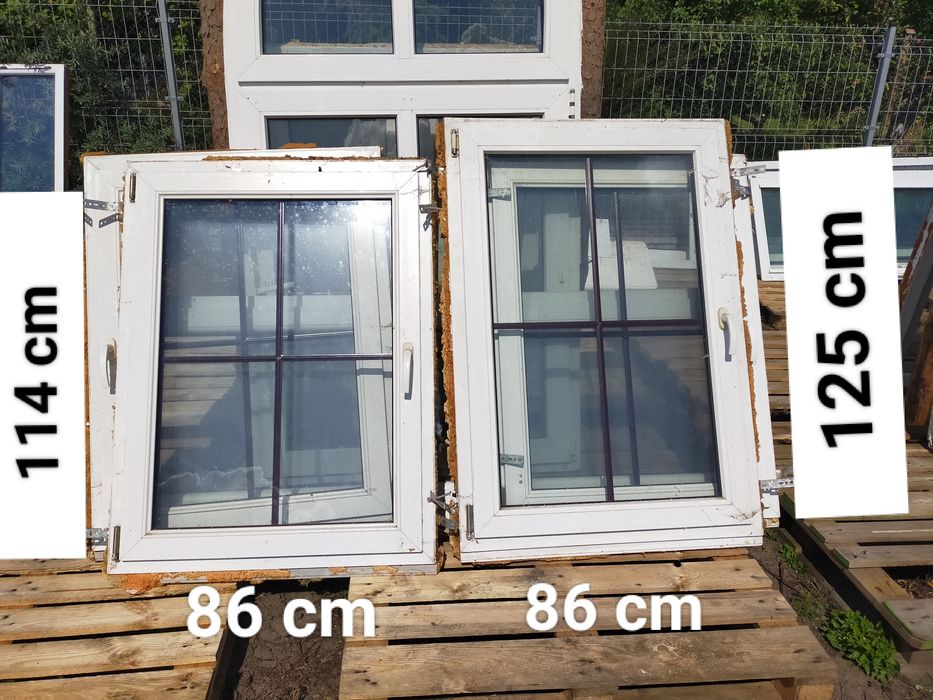 Okno pcv używane