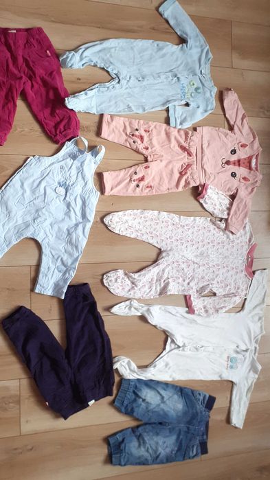 Ubrania dziewczynka 6- 9 miesięcy