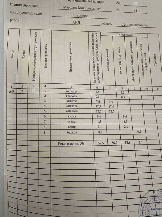 Продам 3к квартиру вул.Сонячна Набережна,42 Житлова під ремонт