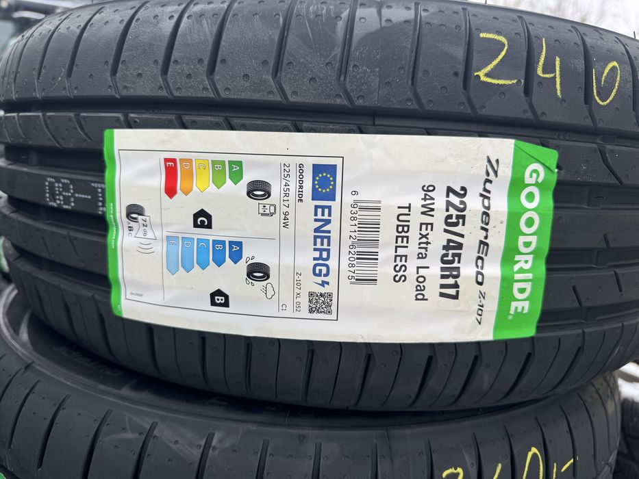 Nowe opony letnie 225/45/17 Goodride 2025r