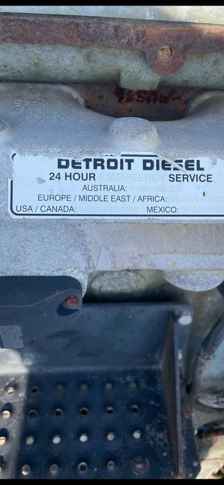 Двигун Detroit Diesel 12.7L 500 к.с. | кар’єрний самоскид Terex ТА-40