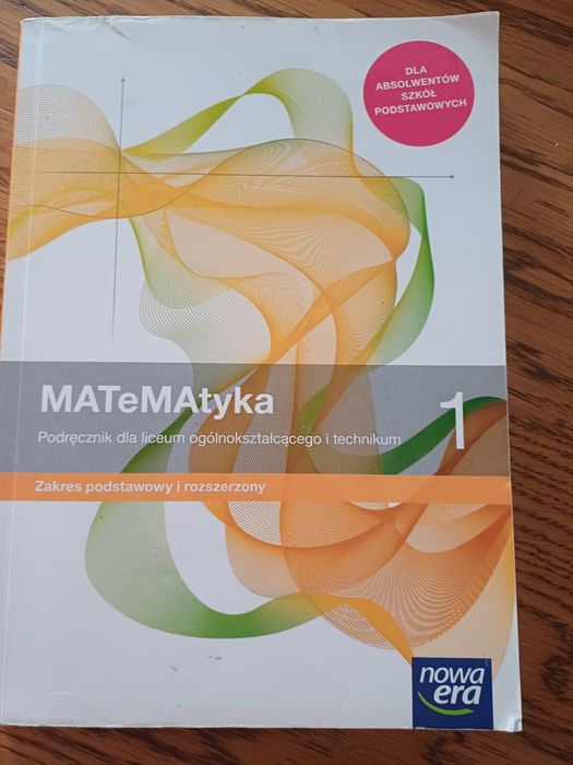 Matematyka kl 1 nowa era stan bdb!