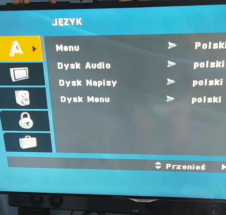 DVD LG DVX390 cinch euro możliwość HDMI