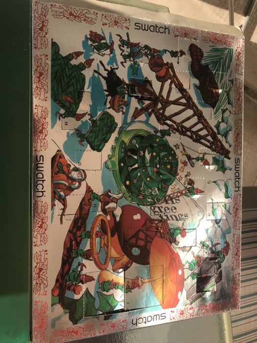 Swatch Edição de Natal ano 1997 em excelente estado